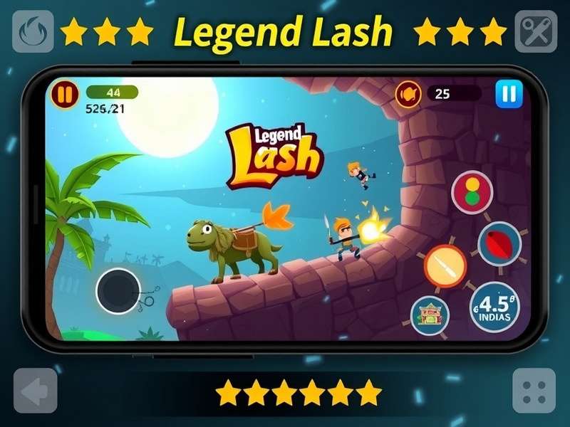 Lassi Legend Lash Gameplay Screenshot - Action-Adventure Mechanics
